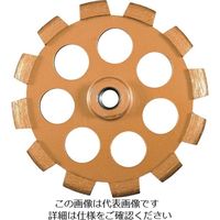 小山金属工業所 アイウッド ダイヤモンド溝入れカッター ネジ付U字型 100X10XM10 89727 1枚 827-5317（直送品）