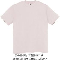 アイトス Tシャツ(男女兼用) ライトピンク L MT180-014-L 1着 144-6052（直送品）