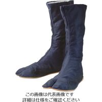 丸五 万年縫付12枚 紺 24.0cm MNNUI12-N-240 1足 797-1281（直送品）