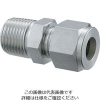 フジトク SUS316製ハーフユニオン Φ15×3/8B ステンレス管用 Wフェルールフィッティング MC-15-3 1個 810-6513（直送品）