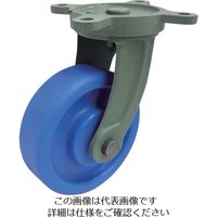 ヨドノ MCナイロン車輪（ベアリング無）FCD自在金具付 MCVA-FCDG180 1個 131-7200（直送品）