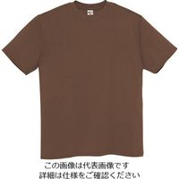 アイトス Tシャツ(男女兼用) チョコレート S MT180-034-S 1着 144-4457（直送品）