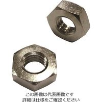コノエ 六角ナット 3種 真鍮 ニッケル M10 NT3-BR-NI-10 1セット(6個) 216-4214（直送品）