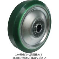ヨドノ プレス金具用ウレタンゴム車輪 UW200 1個 132-3507（直送品）