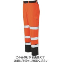 アイトス カーゴパンツ(ノータック)(男女兼用) ハイパーオレンジ×ネイビー M 2751-093-M 1着 144-6259（直送品）