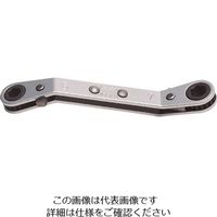 山下工業研究所 コーケン ラチェットスパナ(オフセット/12角) 103KA.BH-1/4X5/16 1個 121-0186（直送品）
