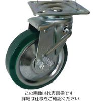 ヨドノ プレス製自在金具ブレーキ付ウレタン車 250φ UWJB250 1個 132-1967（直送品）