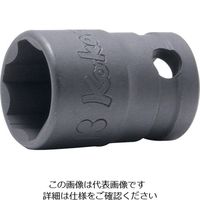 山下工業研究所 コーケン 9.5mm差込 サーフェイスソケット 18mm 23410M-18 1個 121-0435（直送品）
