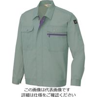 アイトス 長袖サマーブルゾン(男女兼用) サファイアブルー 6L 5370-072-6L 1着 143-7556（直送品）