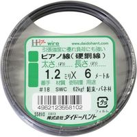 ダイドーハント DAIDOHANT ピアノ線 #18x6m 10155810 1巻 122-8332（直送品）