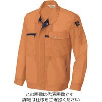 アイトス 長袖サマーブルゾン(男女兼用) オレンジ 5L 5360-063-5L 1着 143-7559（直送品）