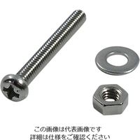 ダイドーハント HP ステンレス小ネジ 鍋 4X8 6本入 10184228 1セット(30本:6本×5パック) 119-6392（直送品）