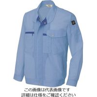 アイトス 長袖サマーブルゾン(男女兼用) サックス 3L 5360-007-3L 1着 143-9112（直送品）