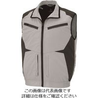アイトス 空調服用ベスト(空調服TM) シルバーグレー LL AZ30587-003-LL 1着 213-7414（直送品）