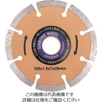 小山金属工業所 アイウッド セグメント 105X1.9X20 2枚入 89705 1パック(2枚) 827-5307（直送品）