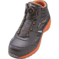 アルペン IGNIO ダイヤル式セーフティシューズ A種 ネービー25.0cm IGS1058TGF-NV25.0 1足 109-9216（直送品）