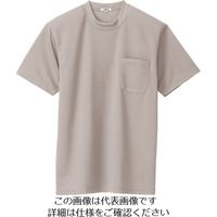 アイトス 吸汗速乾(クールコンフォート)半袖Tシャツ(ポケット付)(男女兼用) グレー 6L 10576-004-6L 1着（直送品）