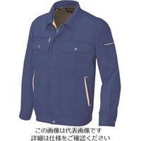 アイトス 長袖サマーブルゾン(男女兼用) ロイヤルブルー×イエロー SS 5560-006-SS 1着 144-3889（直送品）