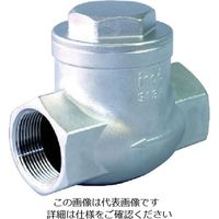 イノック（INOC） イノック ねじ込みスイングチェックバルブ 304SWCV50A 1セット（5個） 806-5149（直送品）
