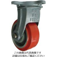 ヨドノ 重荷重用ジェンゴム車輪自在車付 GHB―g100X65 1個 131-5565（直送品）