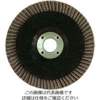 MURAKO ディスクペーパー “ソフトフレックス” アランダム 外径100Φ 15穴 80# SF10015A-80 1セット(10個)（直送品）