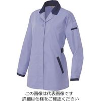 アイトス 長袖サマースモック ミストバイオレット×ネイビー L 5327-076-L 1着 143-5907（直送品）