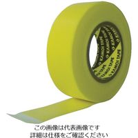 カモ井 マスキングテープ車両塗装用 幅75mm×長さ18m イエロー KABUKISJAN-75 1セット(10巻:1巻×10個)（直送品）