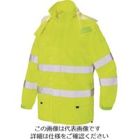アイトス 高視認性レインジャケット ハイパーイエロー 3L 562405-091-3L 1着 143-2846（直送品）