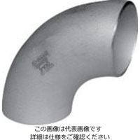 イノック 90°エルボ（ロング） SUS304 EL 125A 呼び厚さ20S 304EL125A20S 806-4285（直送品）