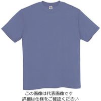 アイトス Tシャツ(男女兼用) ストーンブルー 5L MT180-023-5L 1着 145-3914（直送品）