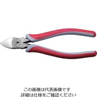 ツノダ TTC 薄刃ニッパー バネ付 TH-312DG 1セット（60丁） 118-4552（直送品）