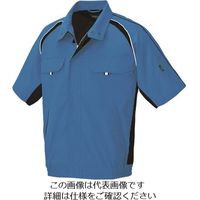 アイトス 半袖ブルゾン スカイブルー 5L 1732-026-5L 1着 144-3759（直送品）