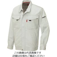 アイトス 長袖サマーブルゾン(男女兼用) シルバーグレー SS 5530-004-SS 1着 145-1750（直送品）