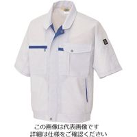 アイトス 半袖ブルゾン(男女兼用) シルバーグレー 6L 5361-003-6L 1着 145-1692（直送品）