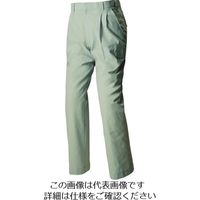 アイトス ワークパンツ(2タック)(男女兼用) アースグリーン 82 1650-005-82 1着 143-0343（直送品）