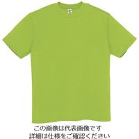 アイトス Tシャツ(男女兼用) ライム S MT180-016-S 1着 144-1296（直送品）