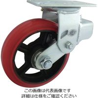 ヨドノ 重荷重用緩衝スプリング付キャスター自在車 HSPJ200 1個 131-7185（直送品）