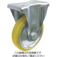 ヨドノ 中荷重用帯電防止ウレタンキャスター（ベアリング入）固定金具付 EUW-K75 1個 857-3314（直送品）