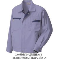 アイトス 長袖サマーブルゾン ミストバイオレット×ネイビー L 5320-076-L 1着 143-5960（直送品）