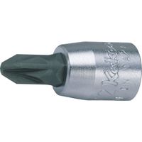 山下工業研究所 コーケン 6.35mm差込 PZビットソケット 全長28mm PZ1 2000.28-PZ1 1個 120-5635（直送品）