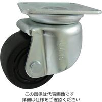 ヨドノ 重荷重用強化ナイロン車輪自在車付 RGJM65 1個 132-0317（直送品）