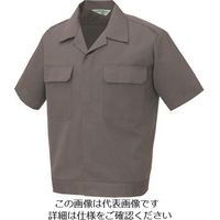 アイトス 半袖ジャンパー(男女兼用) グレー SS 533-004-SS 1着 143-1042（直送品）