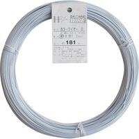 ダイドーハント カラーワイヤー 白 #18(1.2mm) 1Kg巻 00054026 1巻 122-8347（直送品）