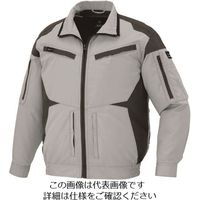 アイトス 空調服用長袖ブルゾン(空調服TM) シルバーグレー 5L AZ30589-003-5L 1着 213-7440（直送品）