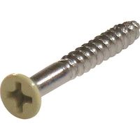 DAIDОHANT ネジカラー ステンレス 木ねじ 皿頭 2.4x16ライトベージュ(16本) 10179103 1パック(16本)（直送品）