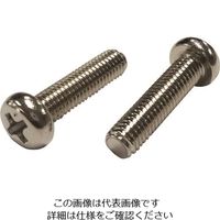 コノエ ナベ小ねじ 真鍮 ニッケル 5×30 PANSS-BR-NI-530 1セット(40本) 216-5810（直送品）