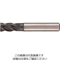 グーリング ステンレス用4枚刃エンドミル ショートnanoAコート 6mm 3804 6.000 182-3513（直送品）