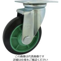 ヨドノ 樹脂製ゴム車輪(ベアリング無)自在金具付 PNAJ75 1個 133-6048（直送品）
