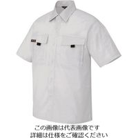 アイトス 半袖シャツ(男女兼用) シルバーグレー 4L 5576-003-4L 1着 144-7195（直送品）