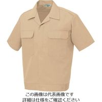 アイトス 半袖ジャンパー(男女兼用) ライトベージュ M 533-012-M 1着 145-1532（直送品）